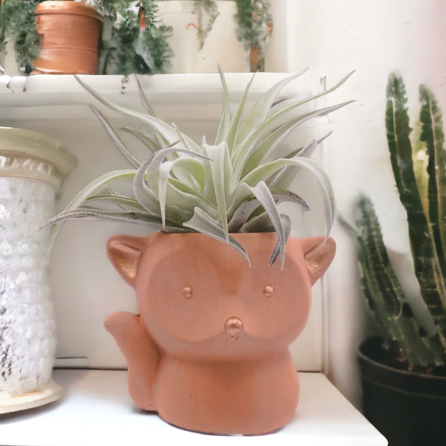 Rosie the Fox handmade pot