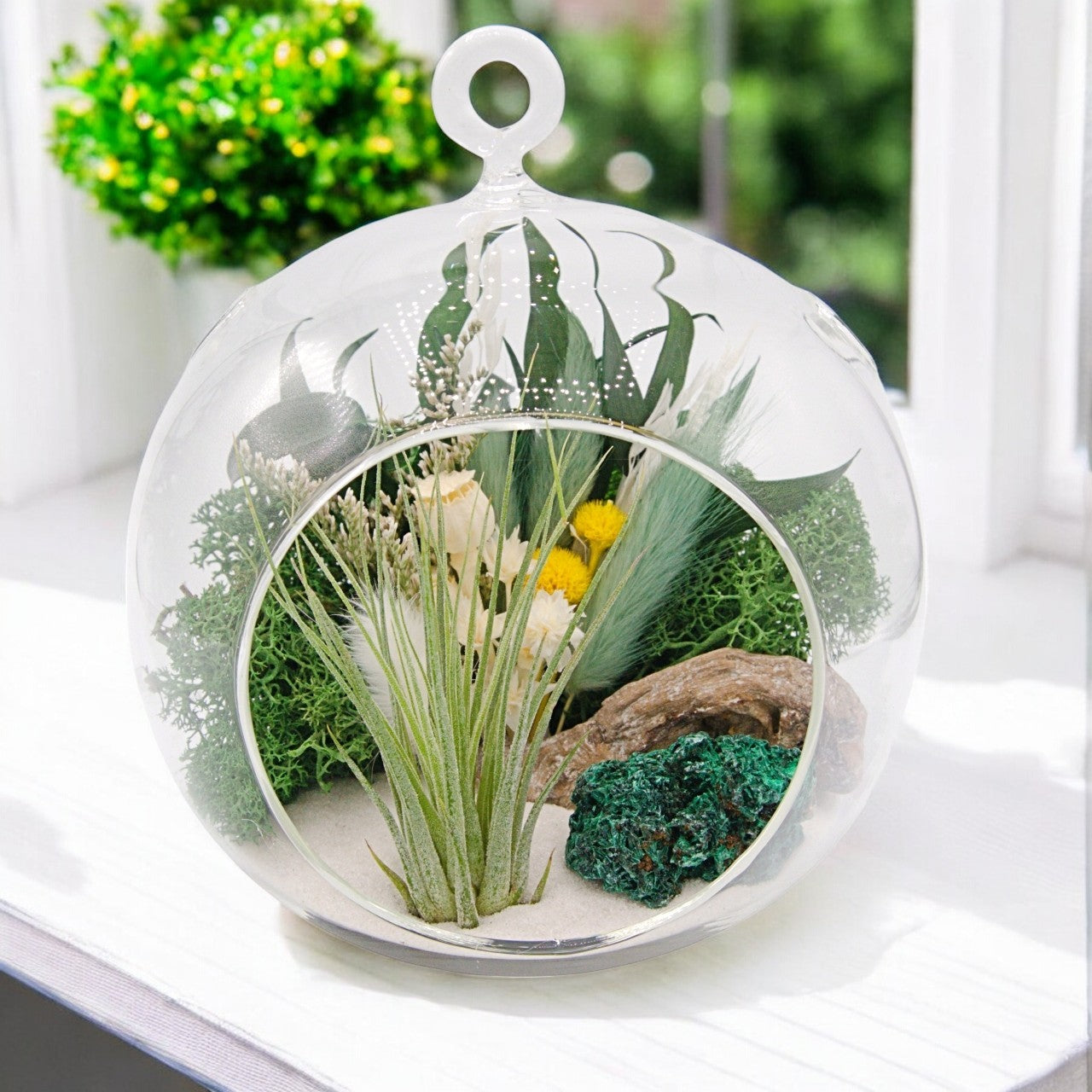 Bubble Airplant Terrarium Medium - Malachite Crystal