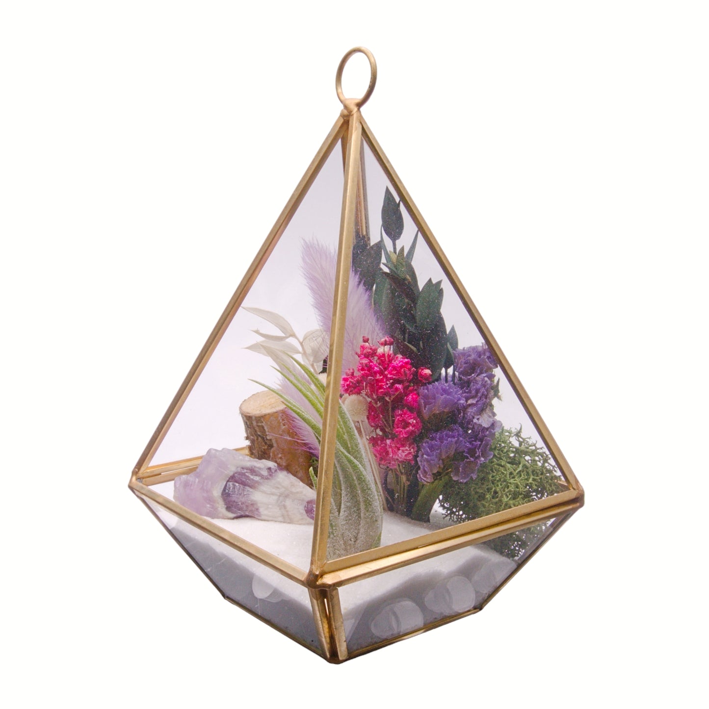 Terrarium Victorien - Améthyst Chevron